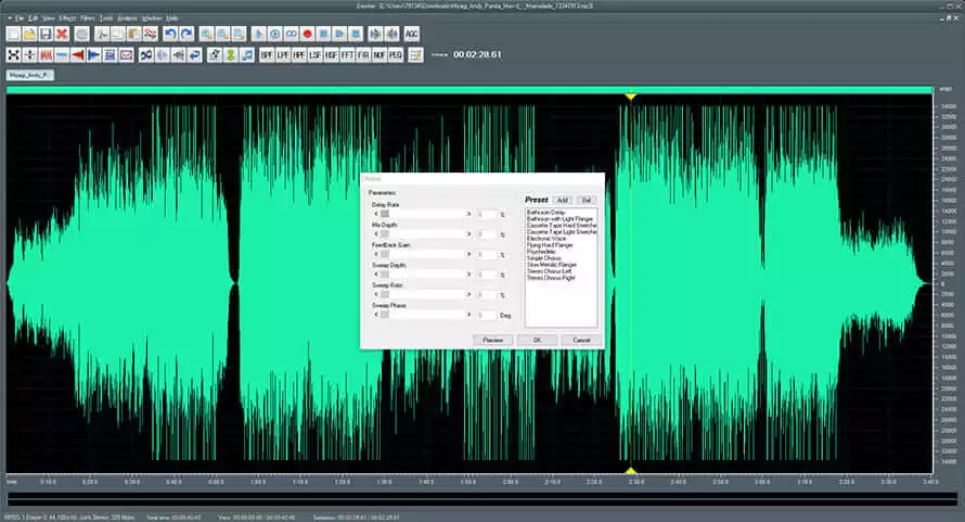 Скриншот Dexster Audio Editor