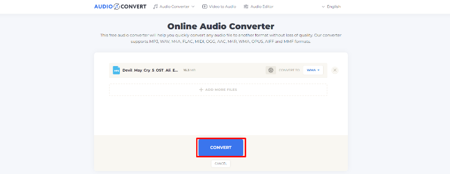 Audio-convert.com