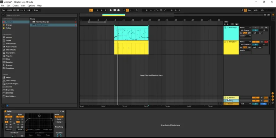 Скриншот Ableton Live 1