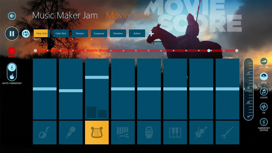 Приложение Music Maker JAM