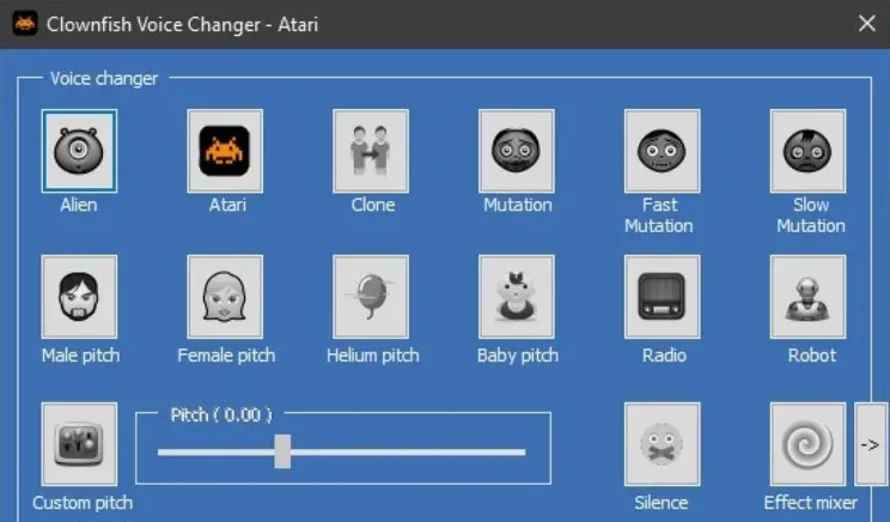 Clownfish Voice Changer