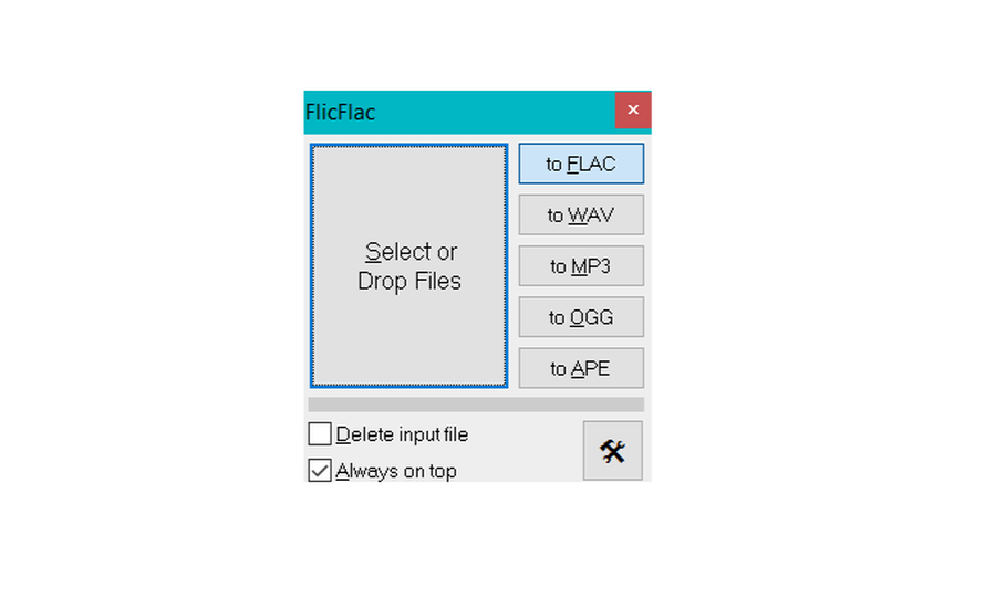 Интерфейс FlicFlac