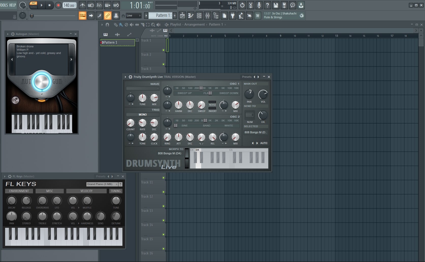 Скриншот FL Studio