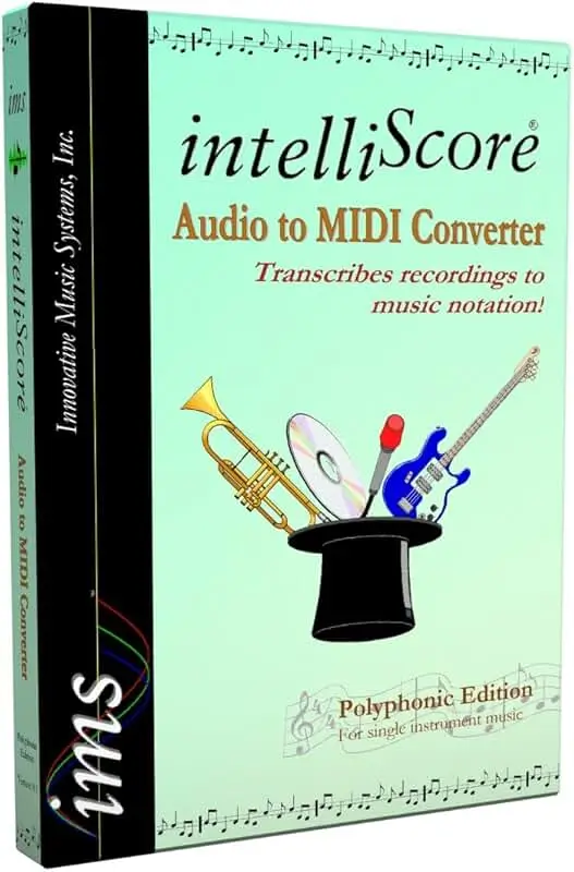 intelliScore Ensemble MP3 to MIDI Converter