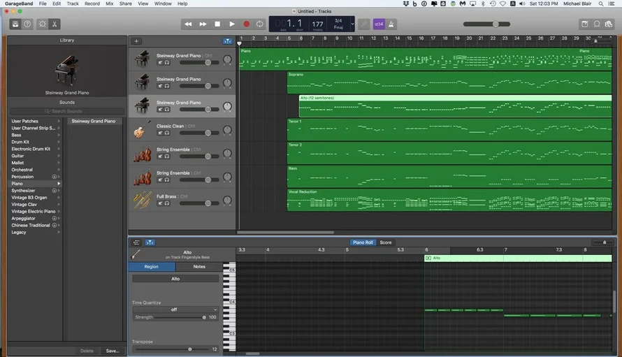 Программа GarageBand