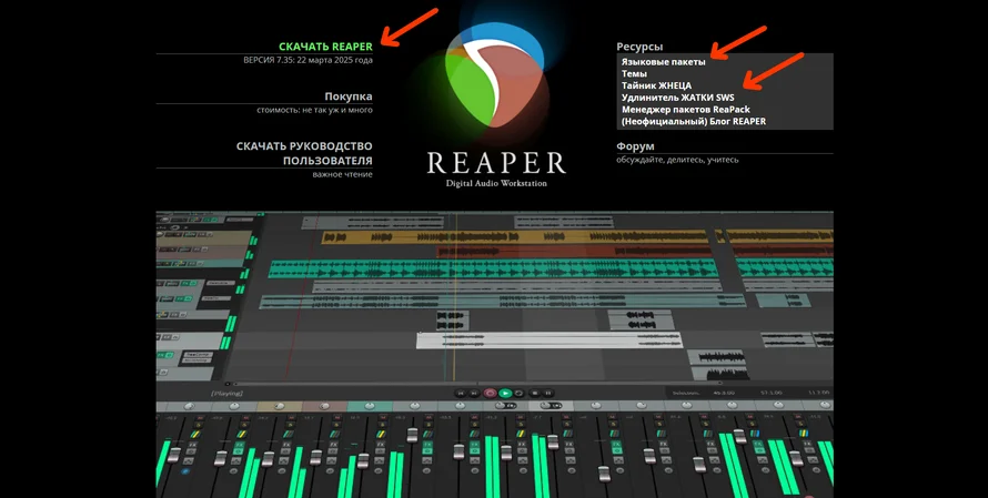 Поэтапная озвучка мультфильма в REAPER