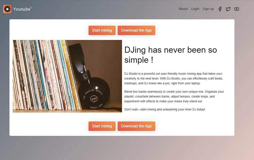 YouTube DJ