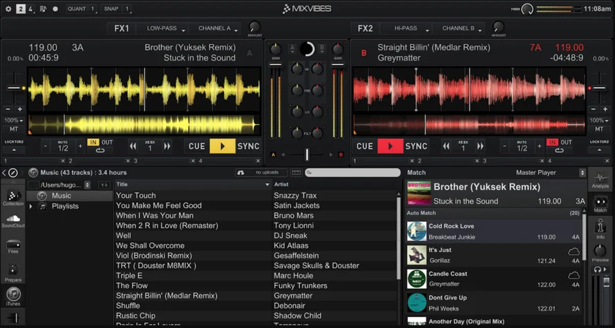 MixVibes Cross DJ