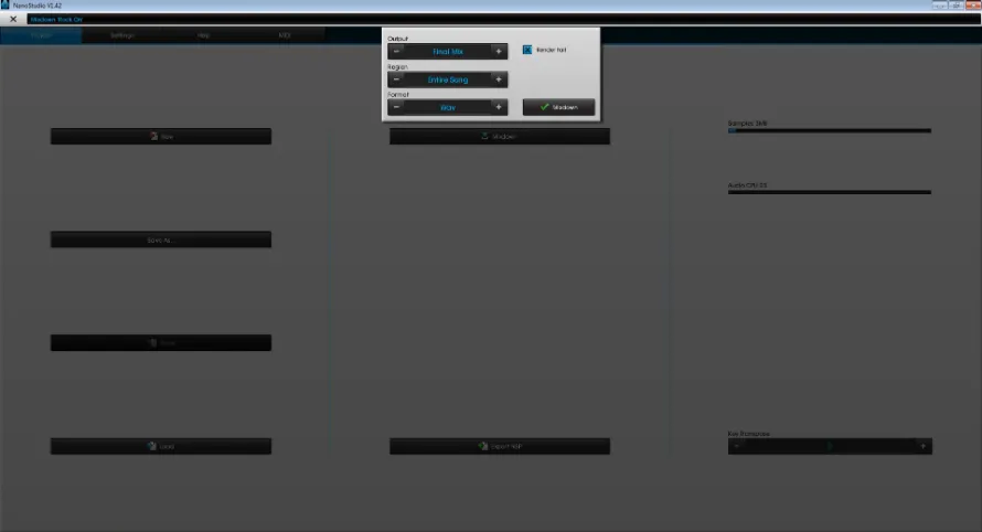 Скриншот Nano Studio 3