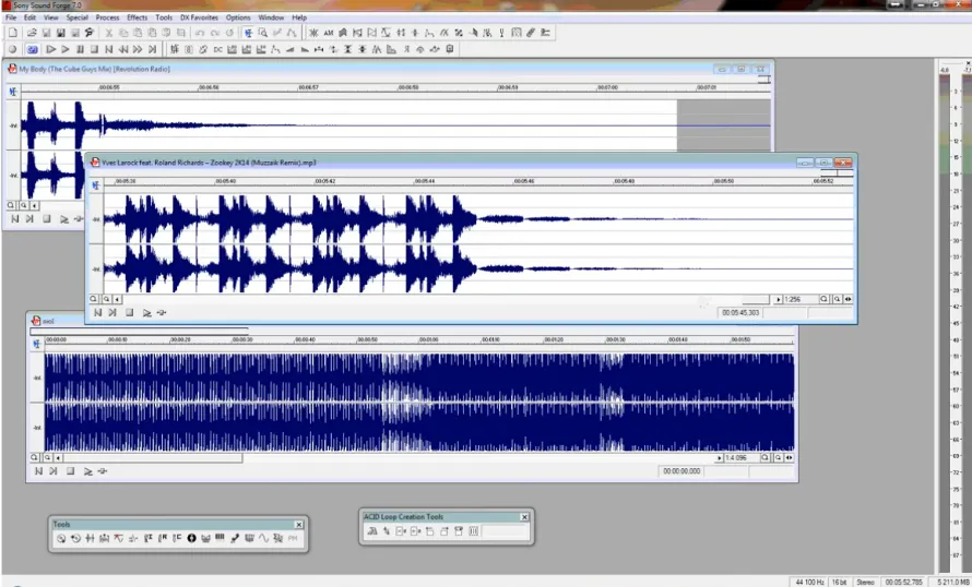 Скриншот Sound Forge Pro