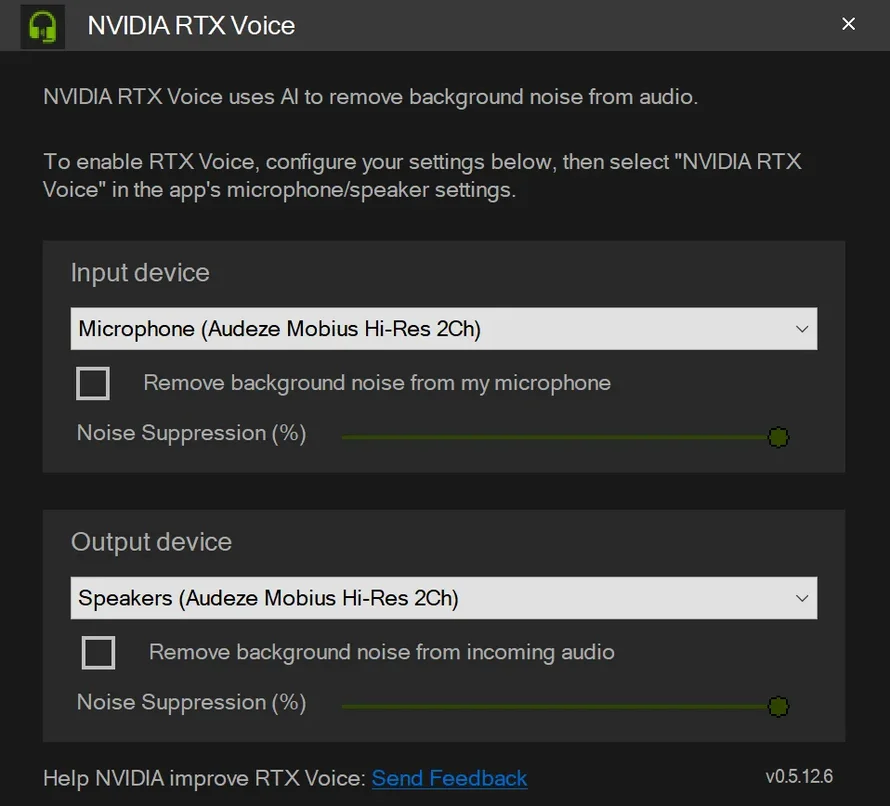 NVIDIA RTX Voice and Broadcast