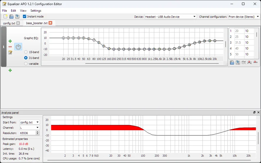 Equalizer APO