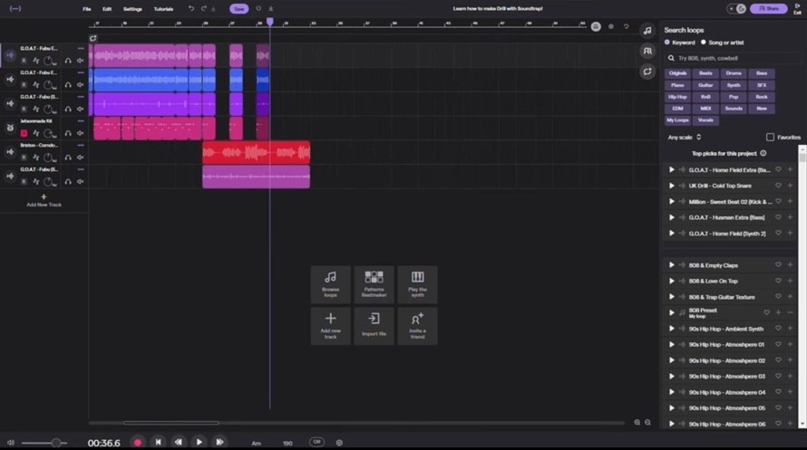 Скриншот Soundtrap 2