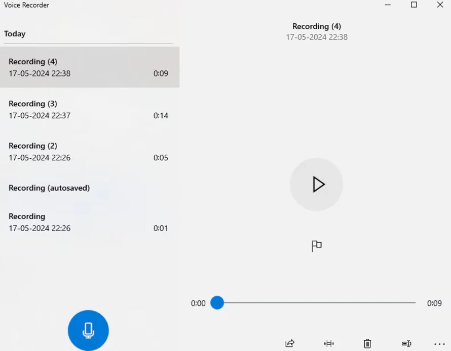запись звука windows 11